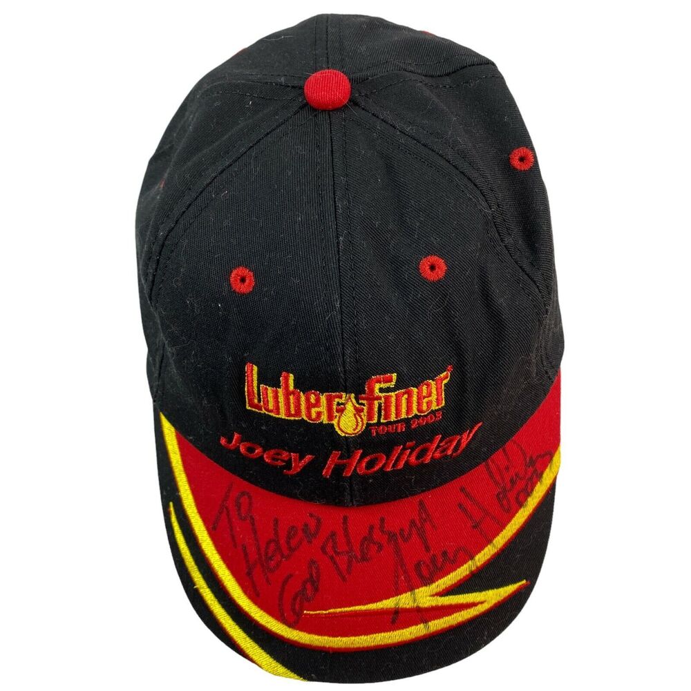 Luber Finer Tour 2003 Joey Holiday  Ball Cap Trucker Adjustable Baseball Cap - Picture 7 of 10